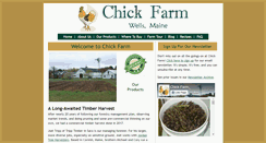 Desktop Screenshot of chickfarm.com