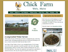 Tablet Screenshot of chickfarm.com